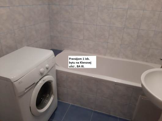 Prenjom 1-izbovho bytu na Kramroch, Klenov ulica, Bratislava-Nov Mesto  Slovensko