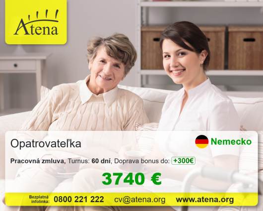 Prca pre opatrovateov a opatrovateky