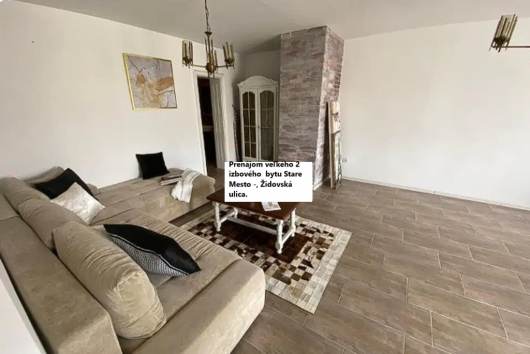 Pren�jom ve�k�ho 2 izbov�ho bytu Stare Mesto - Klima, �idovsk� ulica.