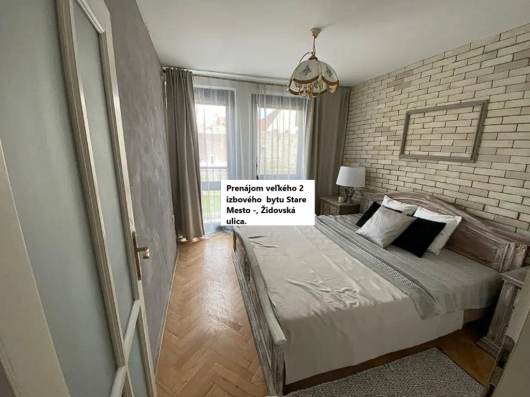 Pren�jom ve�k�ho 2 izbov�ho bytu Stare Mesto - Klima, �idovsk� ulica.